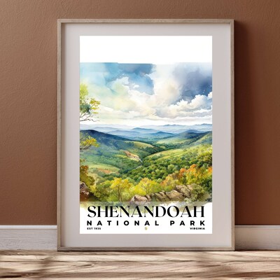 Shenandoah National Park Poster, Travel Art, Office Poster, Home Decor | S4 - image4